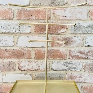 3 Tier Metal Jewelry Stand/Organizer